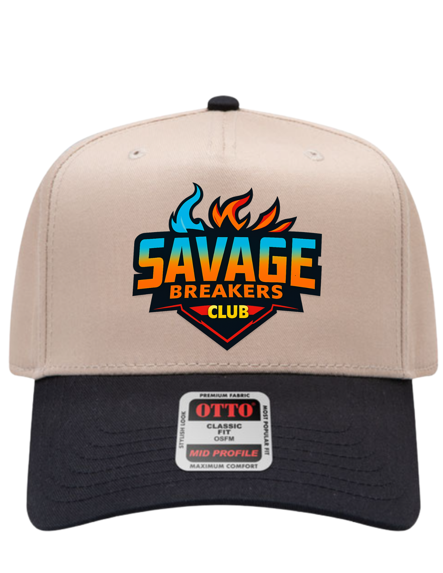 SBC 5 Panel Mid Profile Baseball Cap