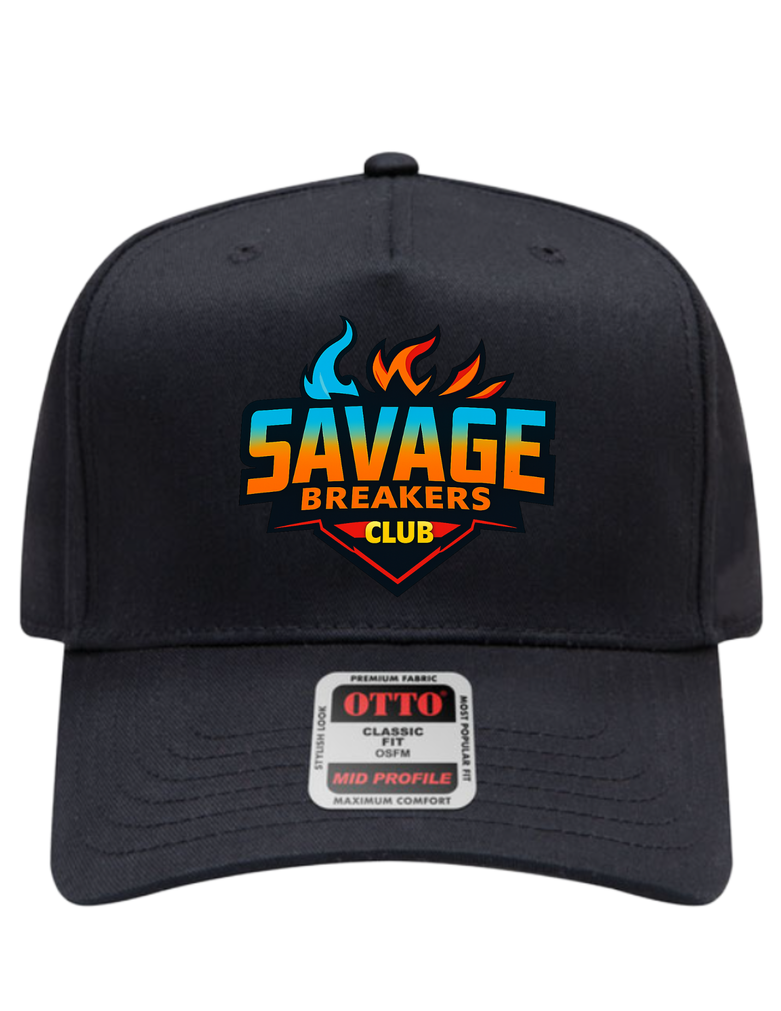 SBC 5 Panel Mid Profile Baseball Cap