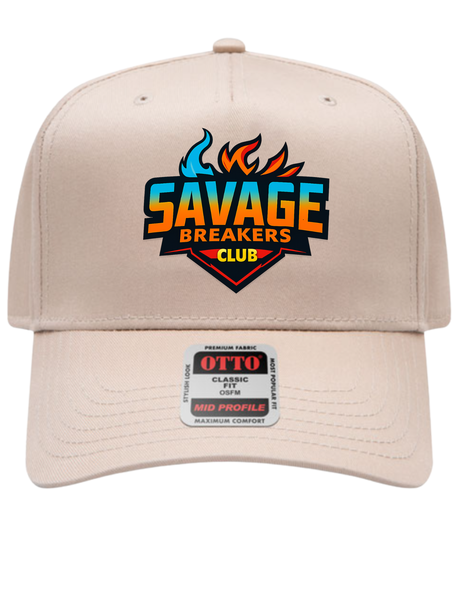 SBC 5 Panel Mid Profile Baseball Cap