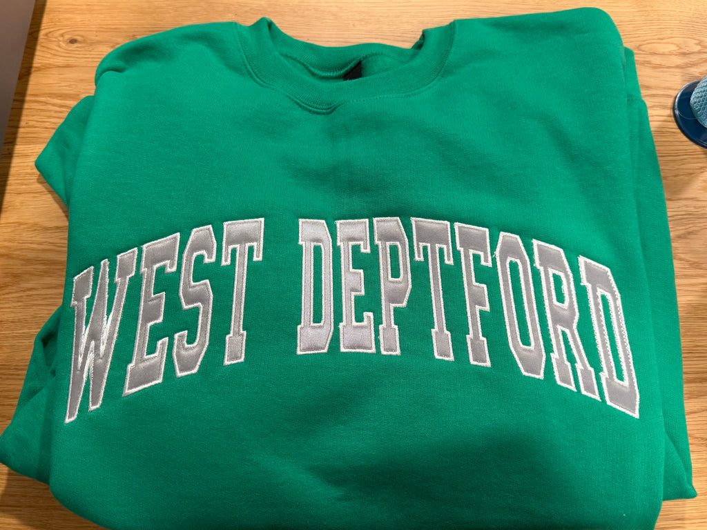 West Deptford Appliqué (slight imperfection) - Crewneck Sweatshirt