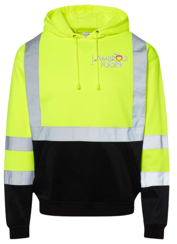 Kishigo Unisex Hi-Vis Hooded Sweatshirt