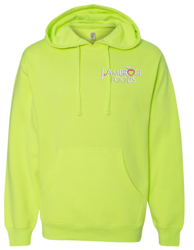 Independent Trading Co. High Visibility Unisex Midweight Hooded Sweatshirt