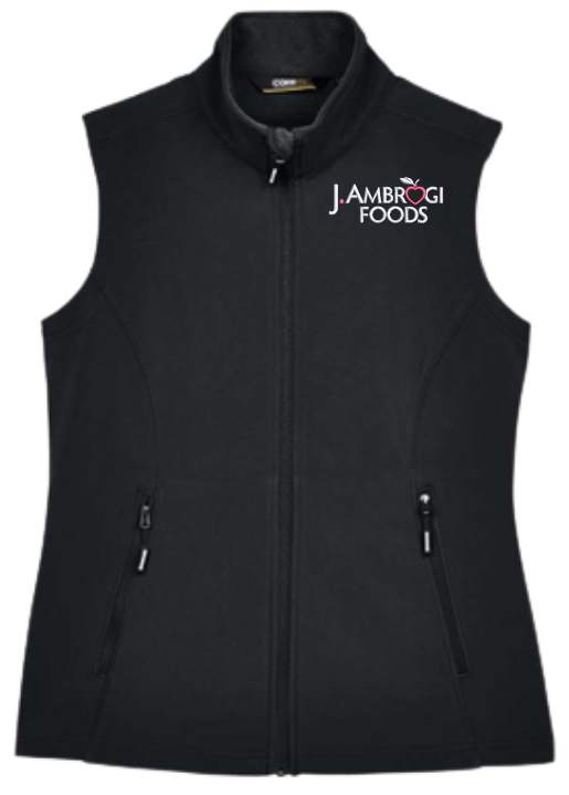 CORE365 Women's Cruise Two-Layer Fleece Bonded Soft Shell Vest