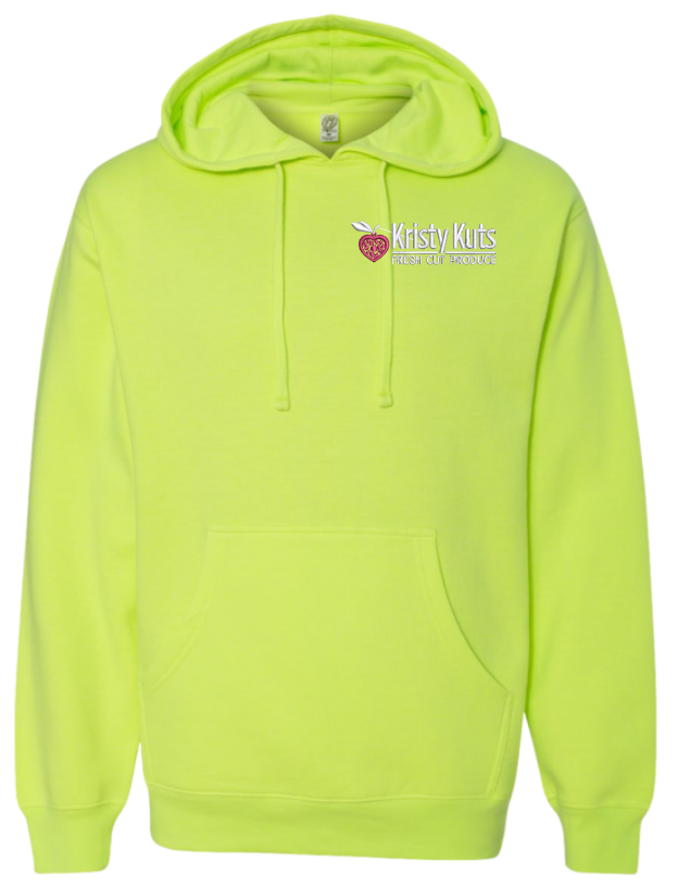 Independent Trading Co. High Visibility Unisex Midweight Hooded Sweatshirt